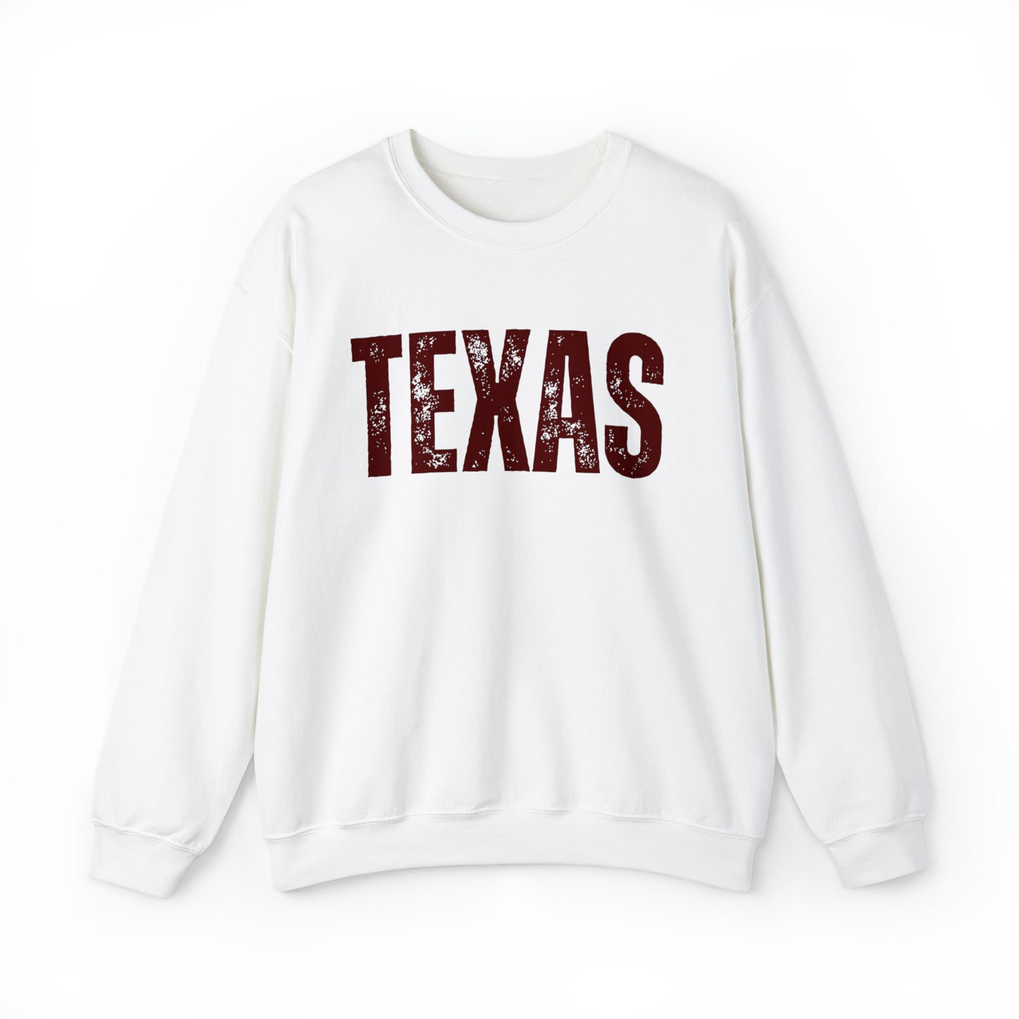 Texas Sweatshirt - Maroon