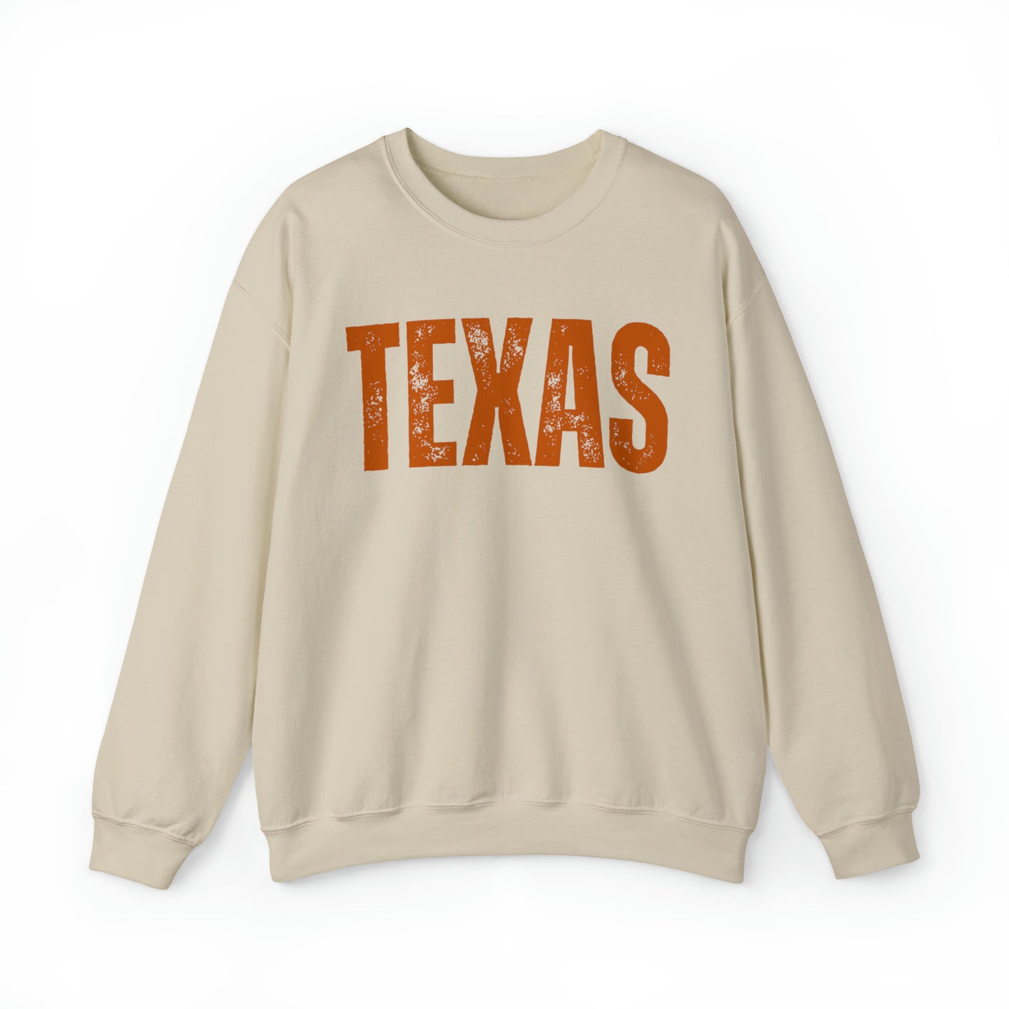 Texas Sweatshirt - Orange