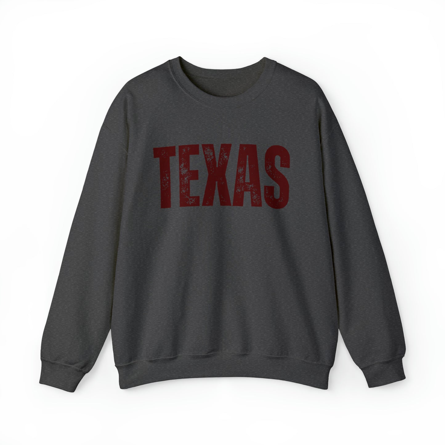 Texas Sweatshirt - Maroon