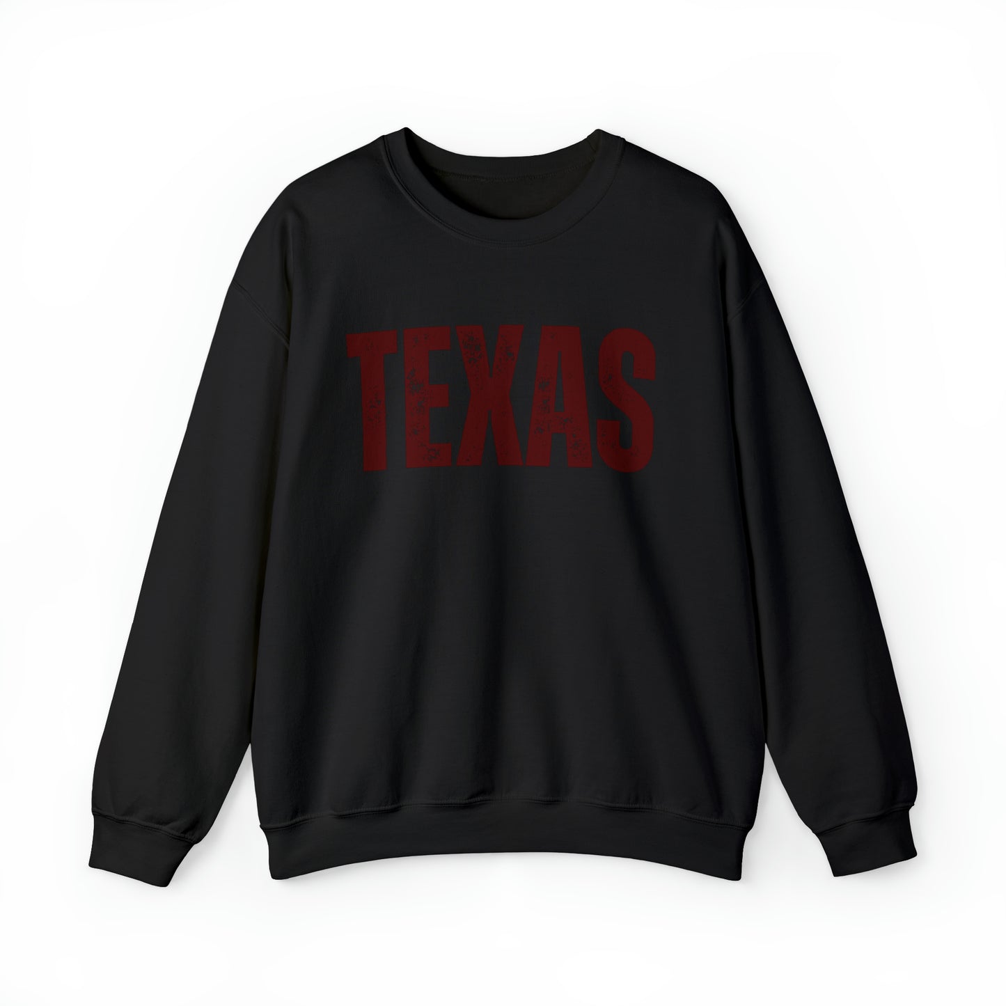 Texas Sweatshirt - Maroon