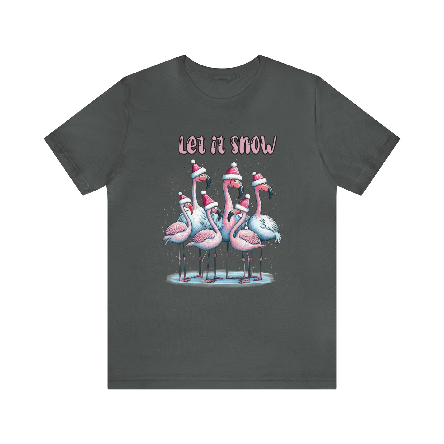 Christmas Flamingo Tee