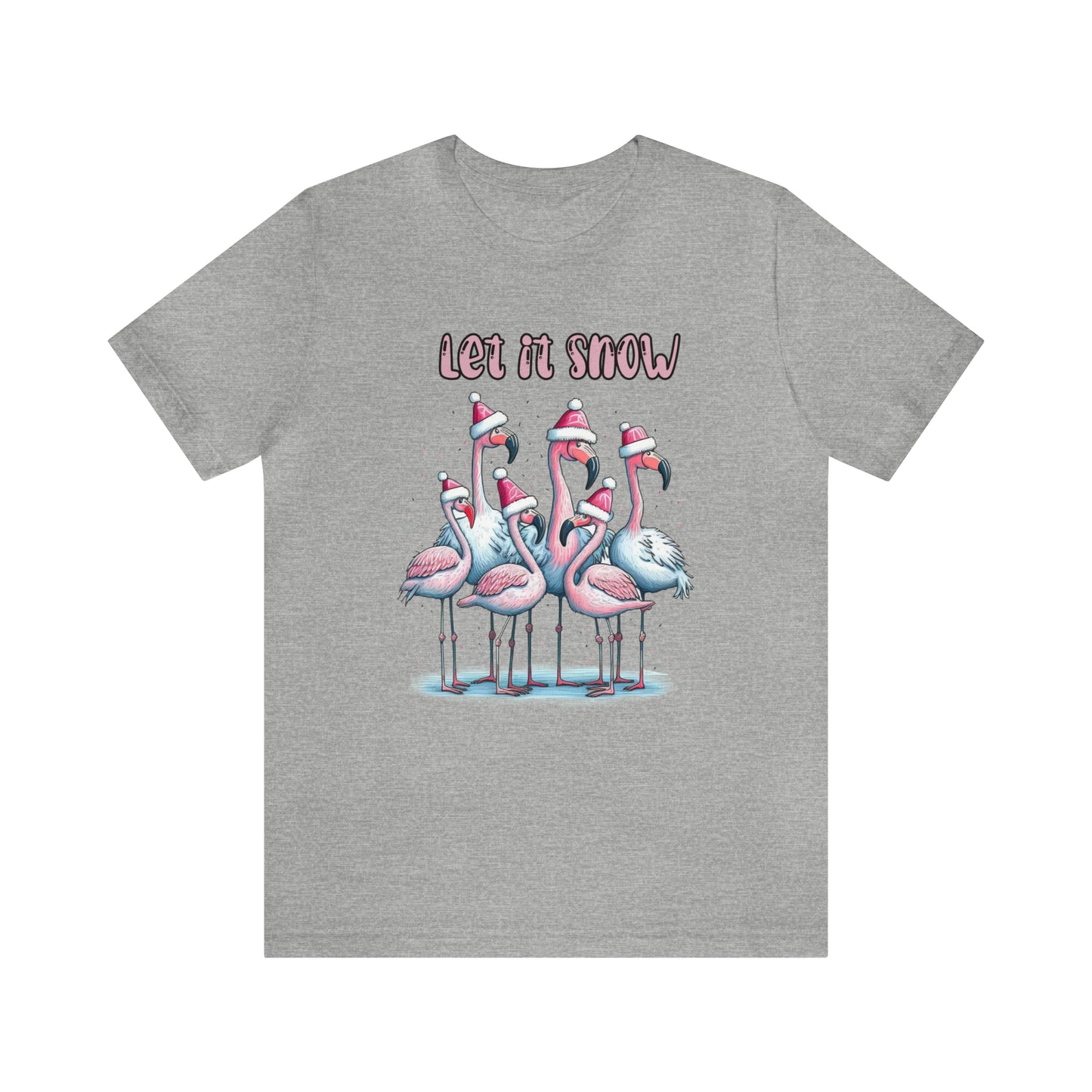 Christmas Flamingo Tee