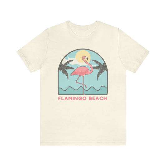 Flamingo Beach Tee