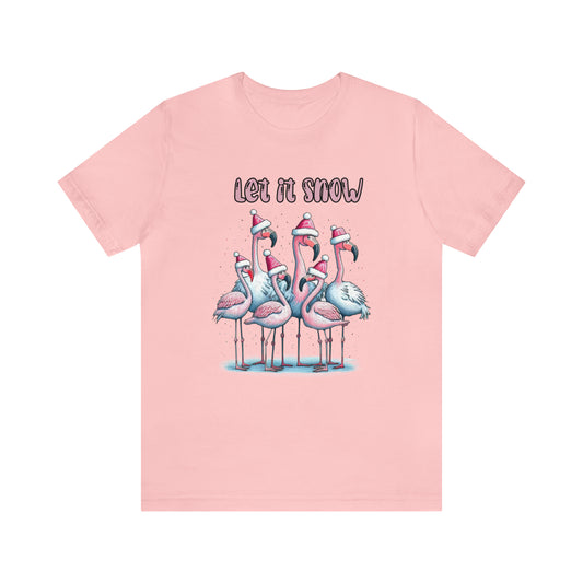 Christmas Flamingo Tee