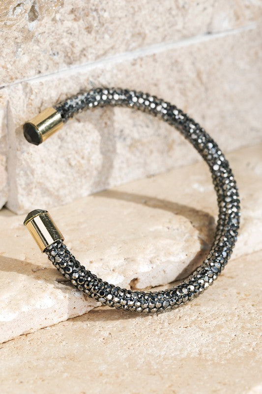 Rhinestone Cuff Bracelet