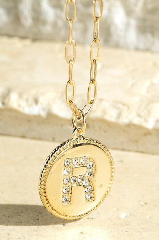 Gold Initial Necklace