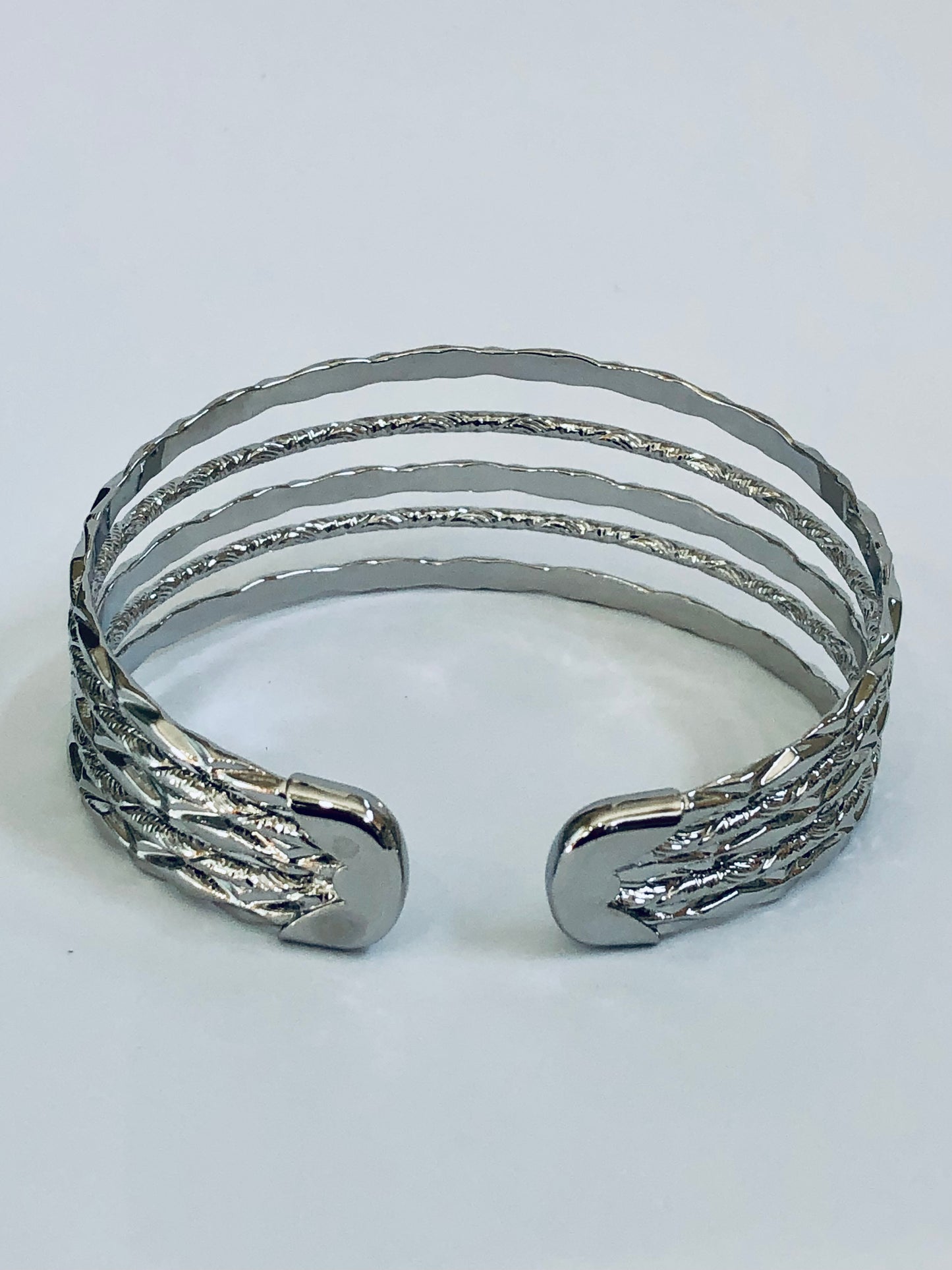 Textured Bangle Bracelet