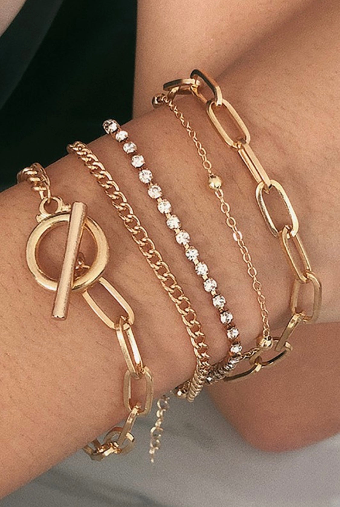 Paperclip Chain Bracelet