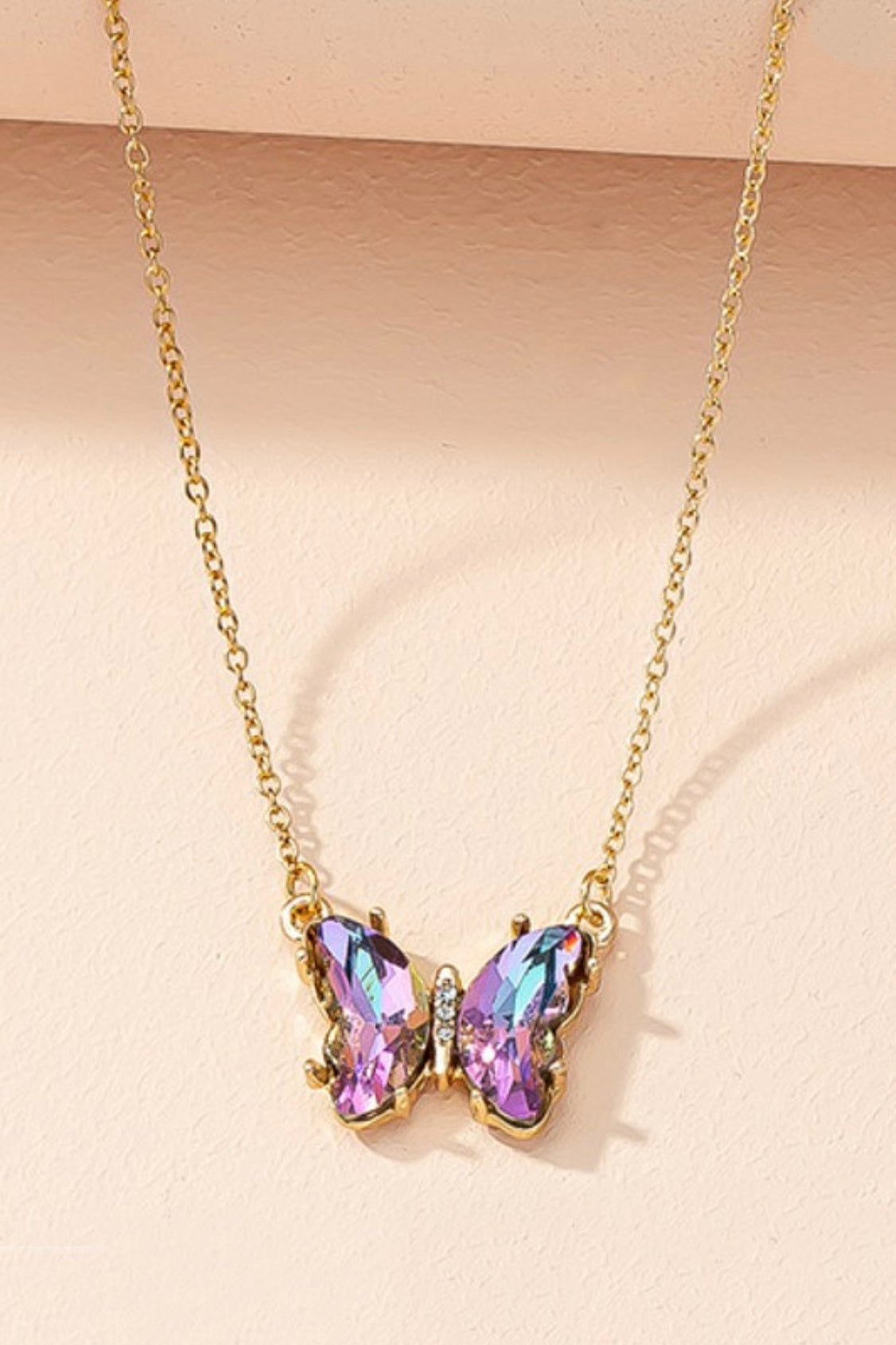 Butterfly Pendant Necklace