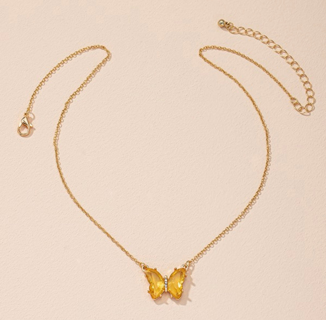 Butterfly Pendant Necklace